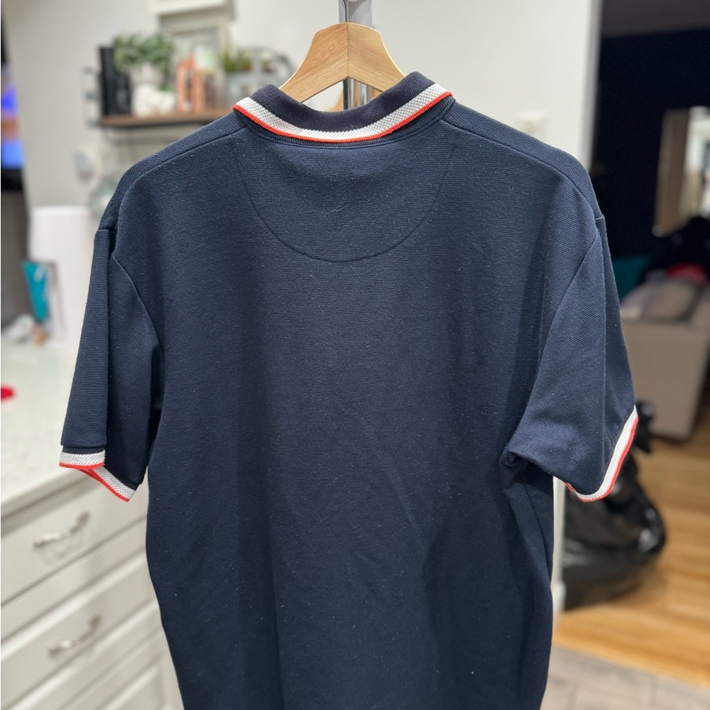 Zara zip polo shirt XL